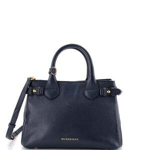 Burberry Banner Tote Leather And House #248859B56B